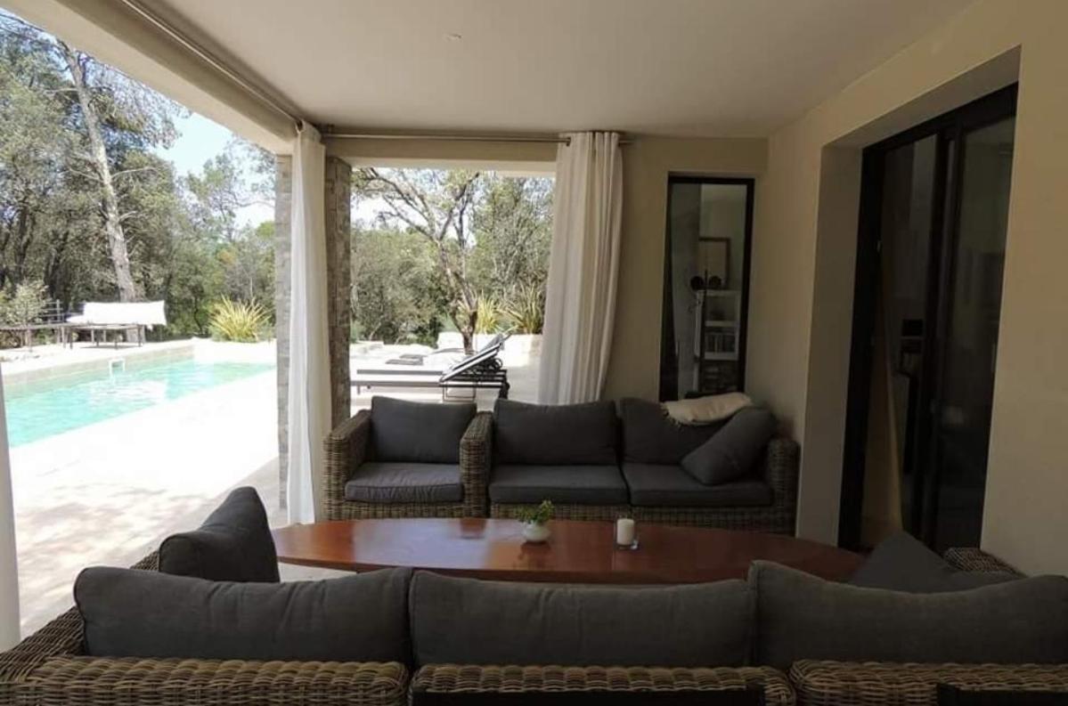 La Villa Kalliste Vacquières Exteriér fotografie